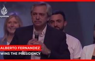 Argentina’s opposition leader Alberto Fernandez wins the presidency