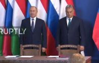 LIVE: Putin meets Orban during Hungary visit: signing of documents and joint press conference