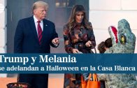 Trump y Melania celebran Halloween en la Casa Blanca