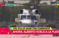 Alberto Fernández vuela a la asunción de Axel Kicillof en La Plata