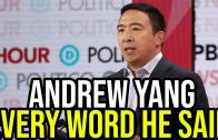 Andrew Yang 6th Democratic Debate Full Highlights | Every Word He Said